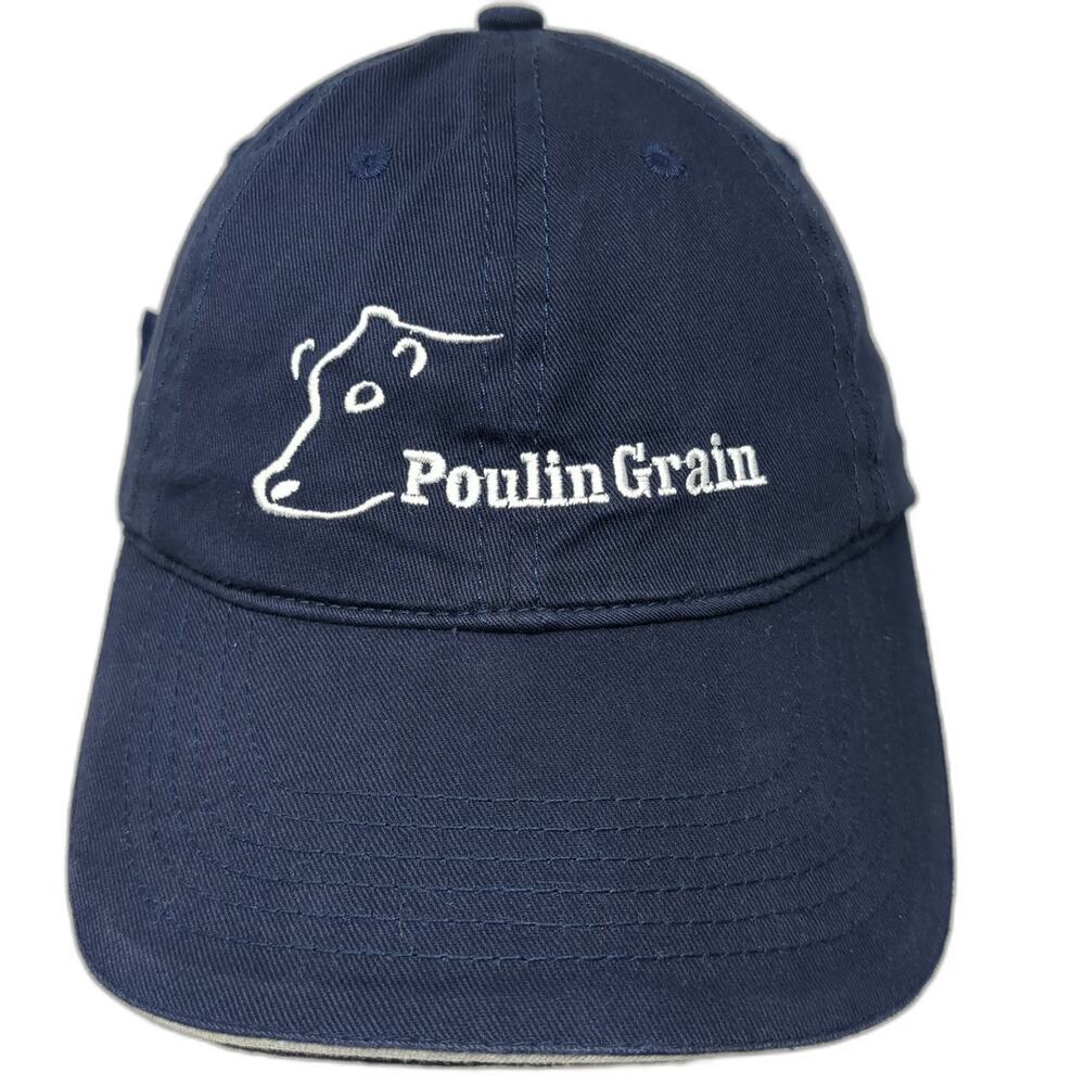 Pedigree Baseball Cap Blue One Size Poulin Grain Sandwich Brim Embroidery Hat